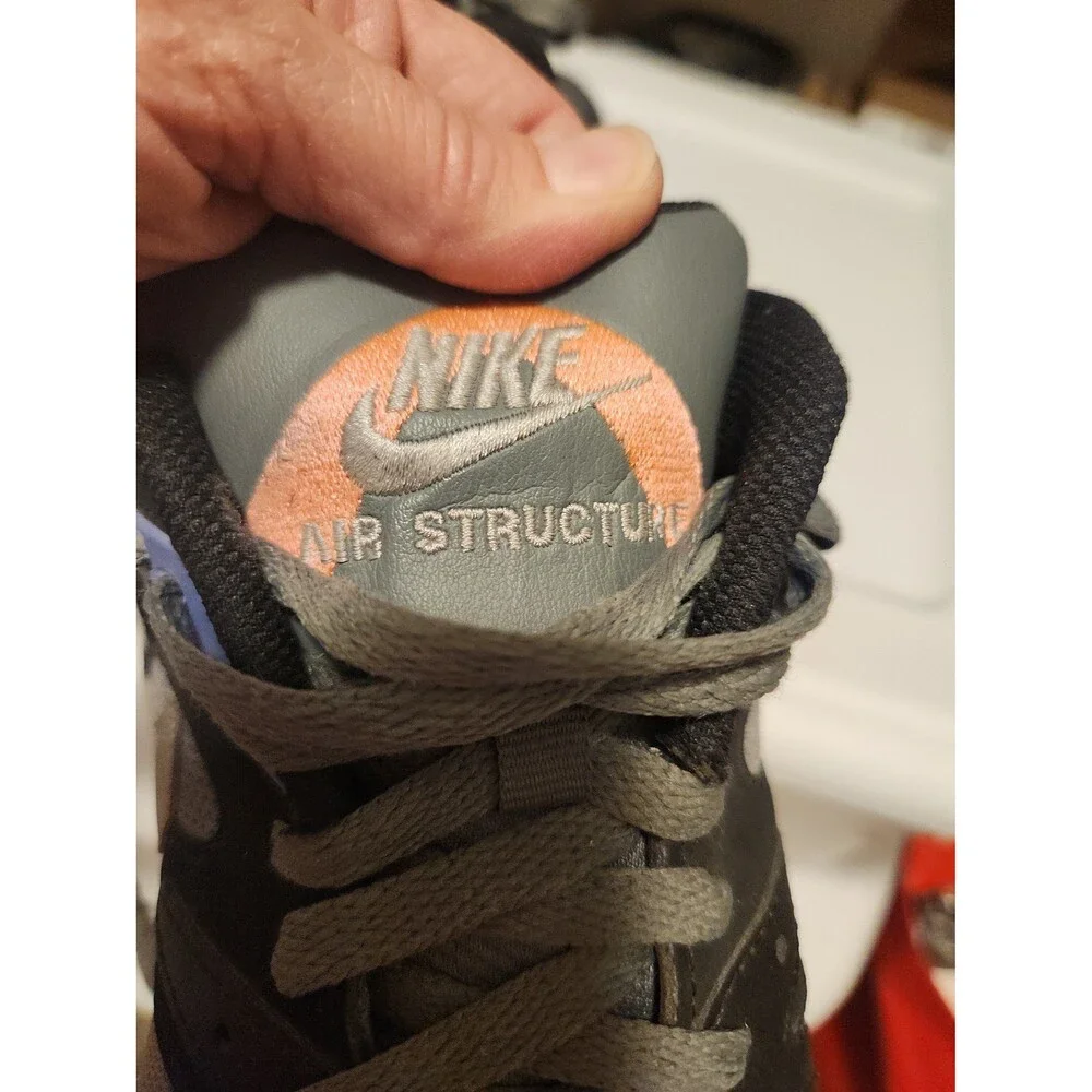 Nike Air Structure Shoes Smoke Grey/ Metalic Silver 2021 Size 6Y